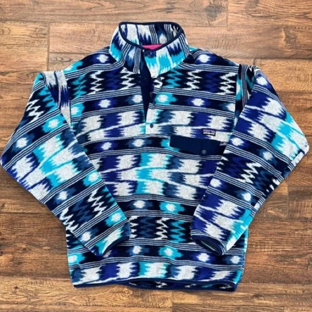 Patagonia Multicolor Aztec Patterned Fleece